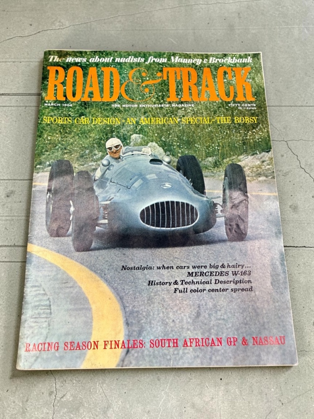 1964 Road & Track Car Magazine